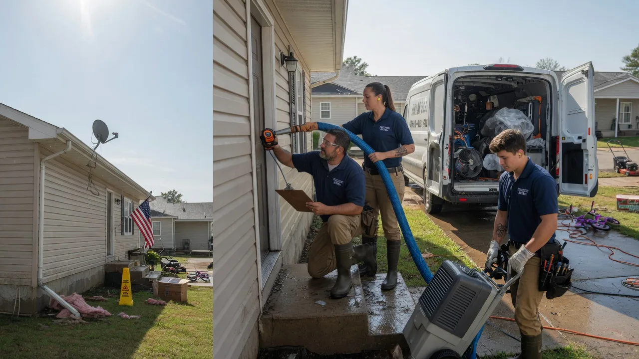 Ceiling Water Damage Restoration in Fostoria, MI near me
